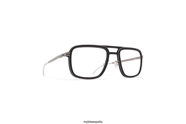 abeto marco: mh49 negro azabache/plata mate milón MYKITA ERT23483