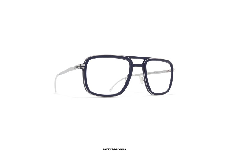abeto montura: mh10 azul marino/plata brillo milón MYKITA ERT23486