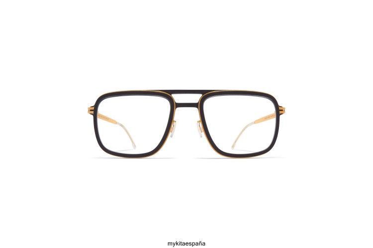 abeto montura: mh7 negro azabache/oro brillante milón MYKITA ERT23484