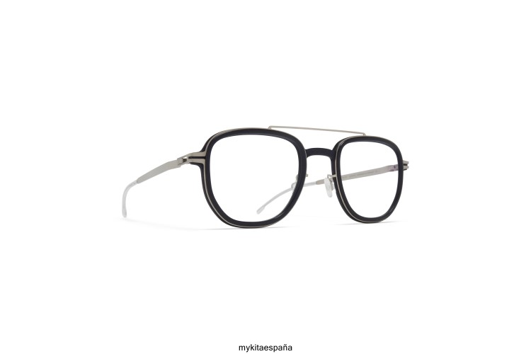 aliso marco: mh49 negro azabache/plata mate milón MYKITA ERT23267
