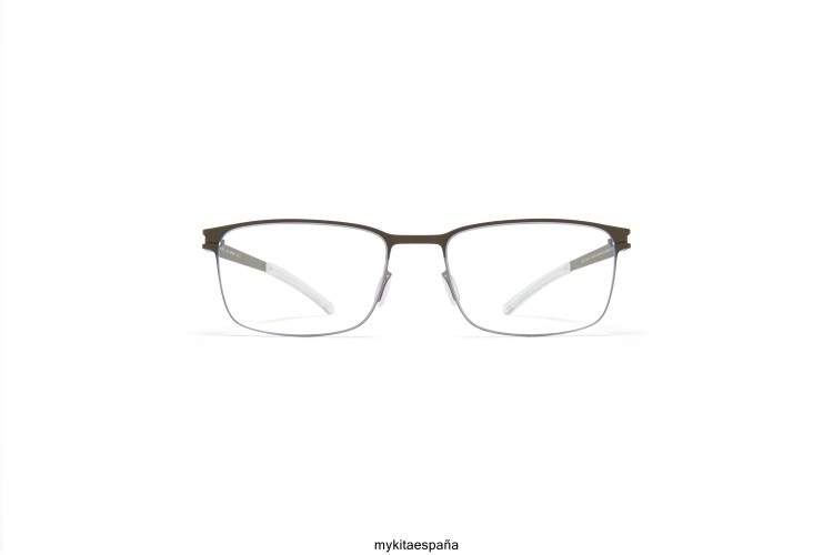 Gerhard montura: grafito brillante/verde camuflaje no1 MYKITA ERT23319