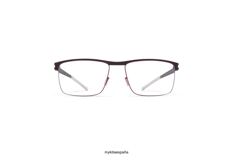 dalton montura: marrón ébano/cranberry no1 MYKITA ERT23306